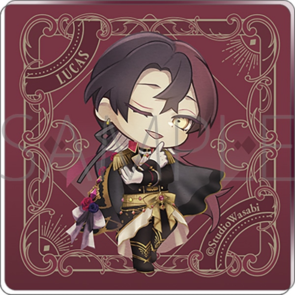 悪魔執事と黒い猫 アクリルバッジ／3rd Anniversary ルカス: キャラ