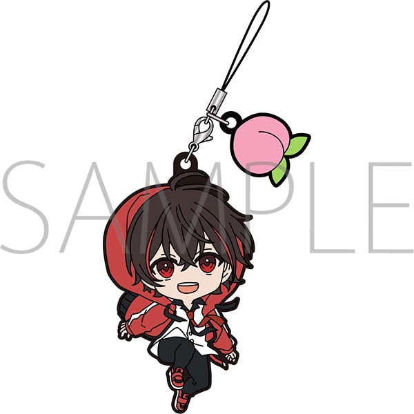 カラフルピーチ ラバーストラップ／ゆあんくん: キャラグッズ