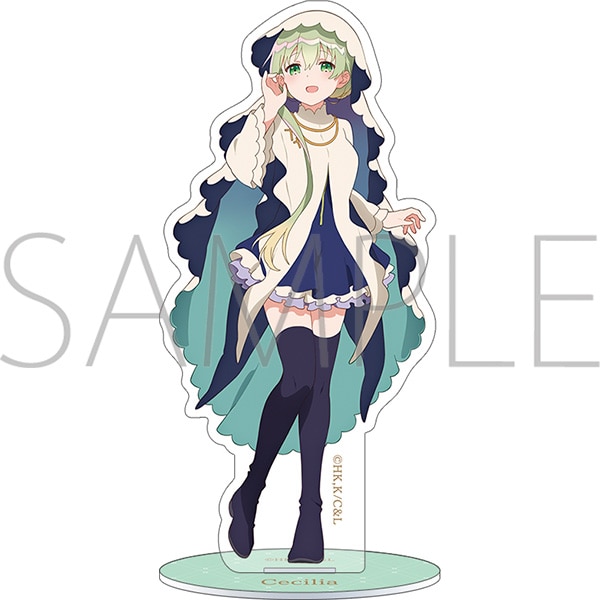 白聖女と黒牧師 アクリルスタンド セシリア A: キャラグッズ
