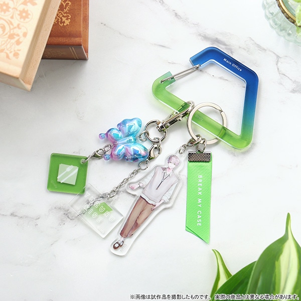 ブレイクマイケース カラビナ付きキーホルダー／城瀬由鶴: キャラ