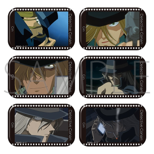 名探偵コナン スクエア缶バッジコレクション／バーボン: キャラグッズ