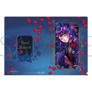 悪魔執事と黒い猫 ハート型キャラバッジコレクション Rose valentine