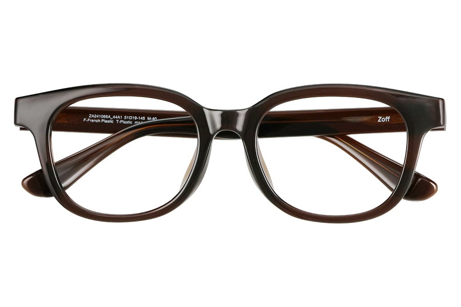 スペシャルプライス]かけるだけで存在感がある太縁メガネ（ZA241066