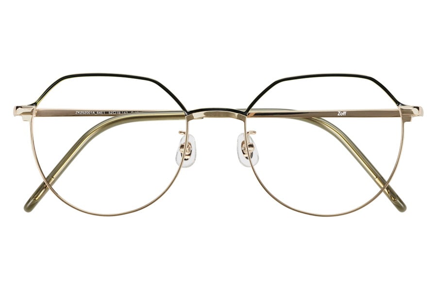 華奢なラインが特徴のクラウンパント型[中顔面短縮みえメガネ