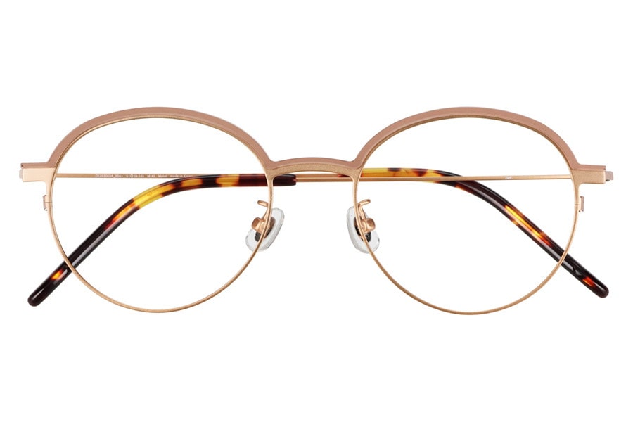 デザイン性のあるラウンド型メタルフレーム（ZK252003-20A1）｜メガネ
