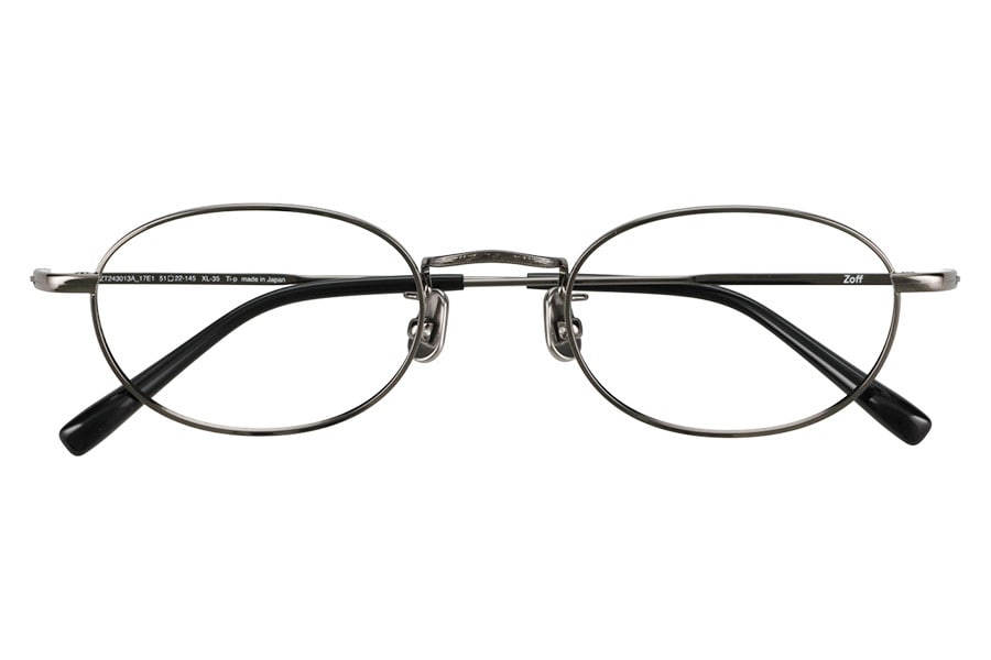 スペシャルプライス]上品さを際立たせるオーバルフレーム/MADE IN