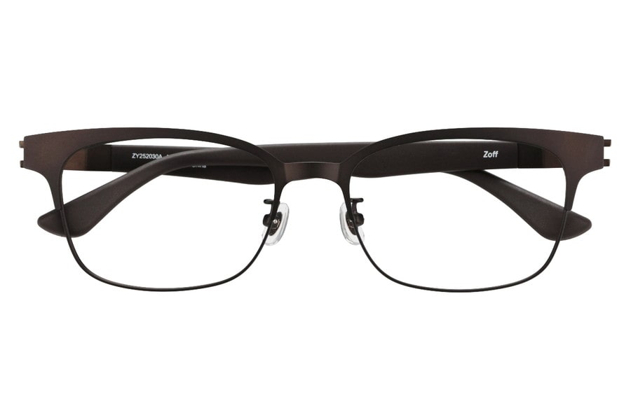 新構造のスクエア型FLIP UP(跳ね上げ式メガネ)（ZY252030-44F1