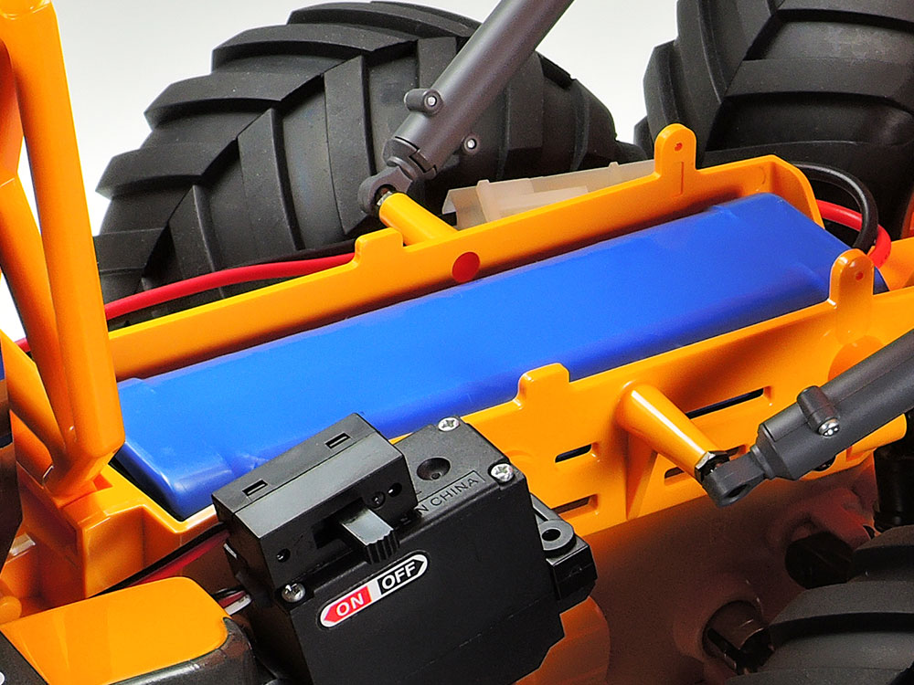 タミヤ 電動RCカーシリーズ 1/24RC ボルボ A60H ダンプトラック 6×6