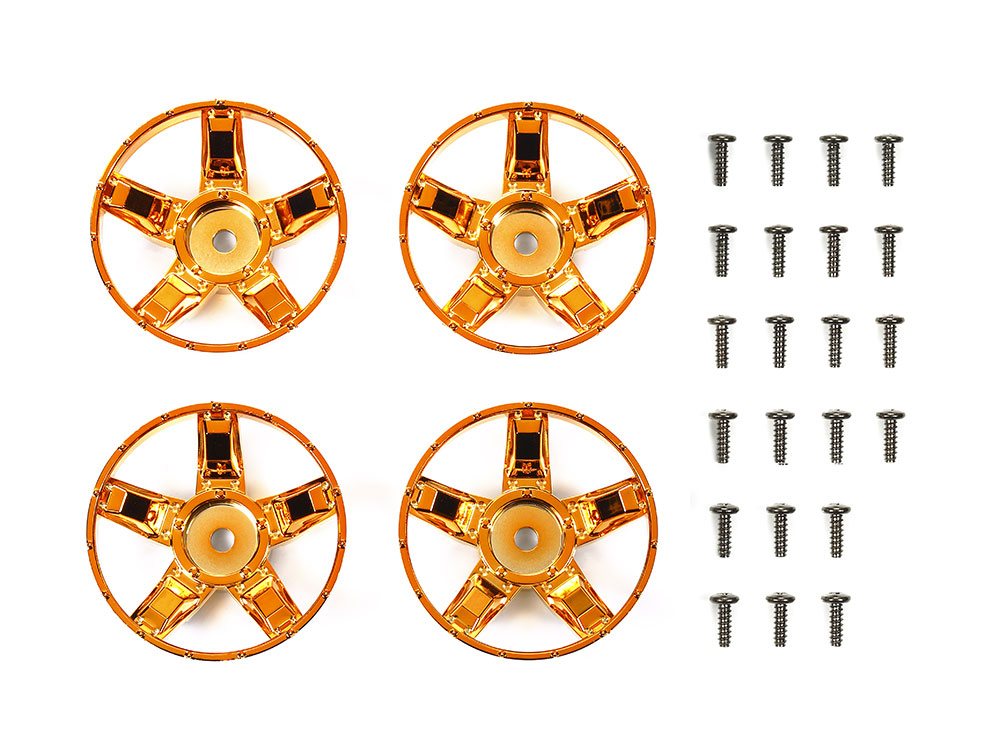 タミヤ RC特別企画商品 WR-02CB Sパーツ （スポーク） オレンジメッキ