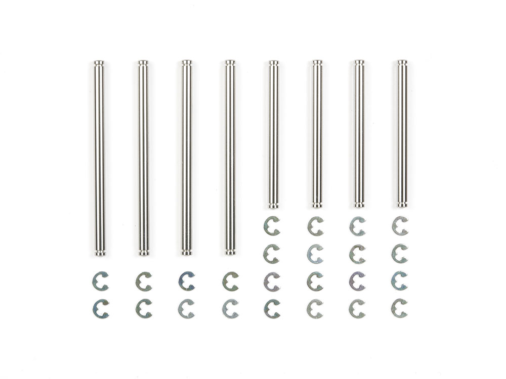 TL01 STAINLESS STEEL SUSPENSION SHAFT SET | TAMIYA