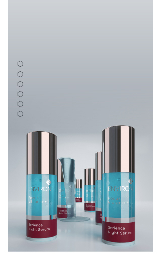 Environ（エンビロン）セリエンスナイトセラムで輝くツヤ肌へ