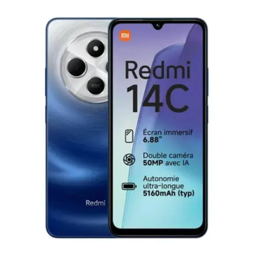 Smartphone Xiaomi Redmi 14C 128GB 4GB RAM Dual SIM 6.88