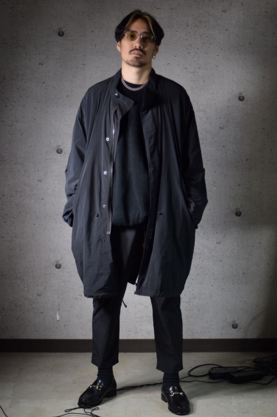 Porter Classic – SUPER NYLON STRETCH MILITARY COAT / STRETCH PANTS