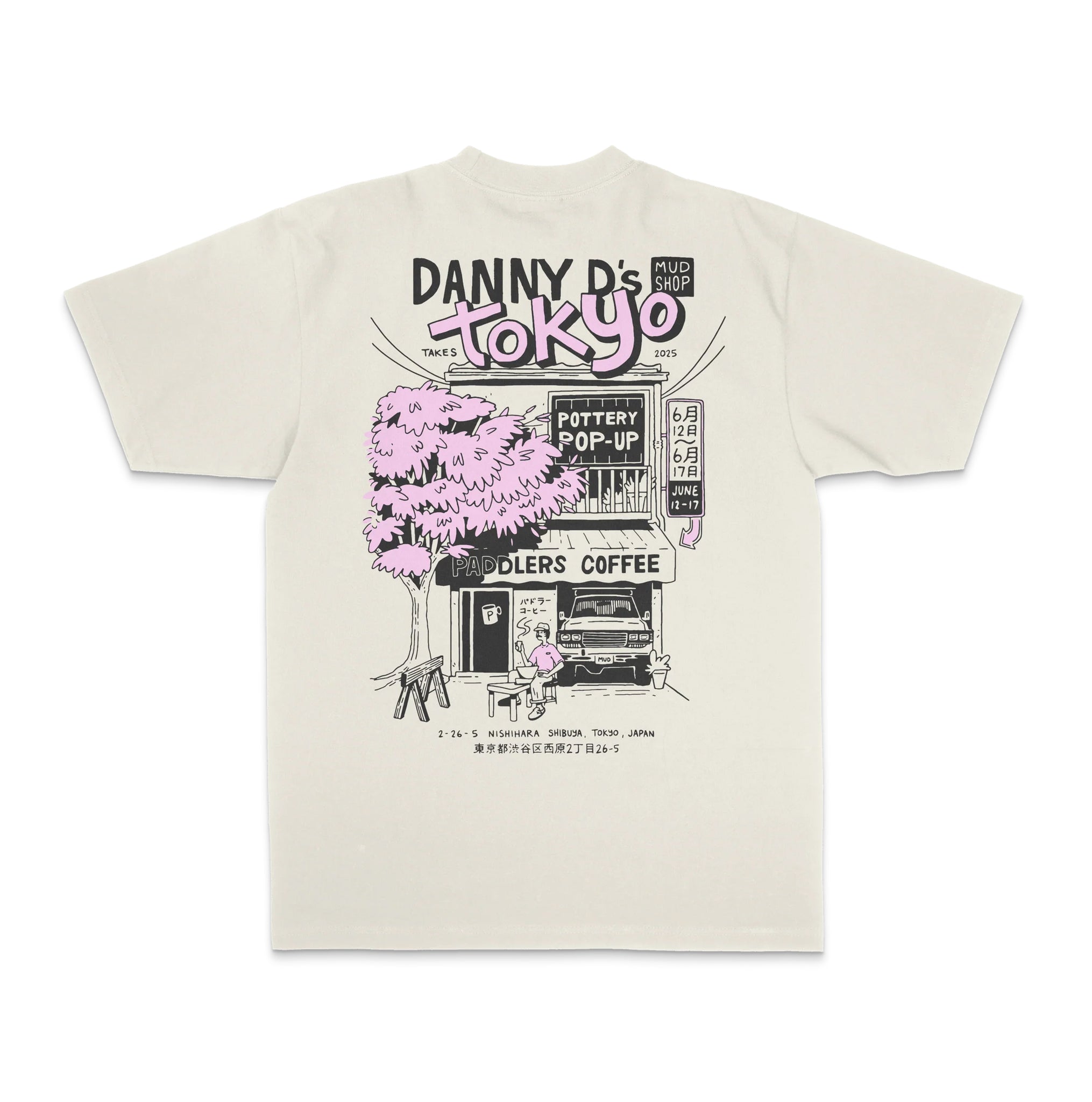 Danny D's Mud Shop x Paddlers Tokyo Popup Shirt