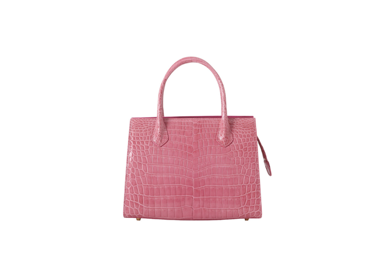 crocodile hand bag (HCP) ≪pink≫ – Jeanne & Jean