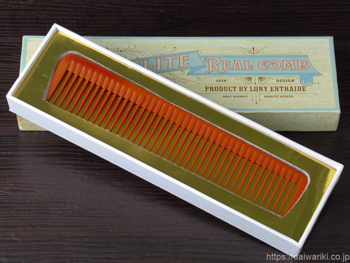 理容の魂が宿る一振り。本間義和氏監修「ベークライト リアルコーム