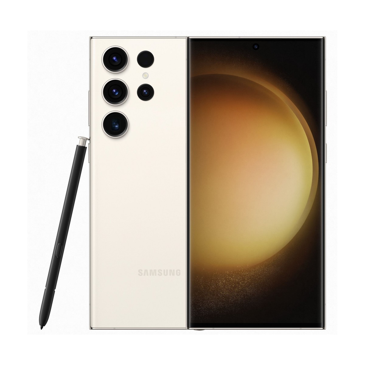 Buy Samsung Galaxy S23 Ultra Dual Sim 12GB/512GB Cream SM-S918/12