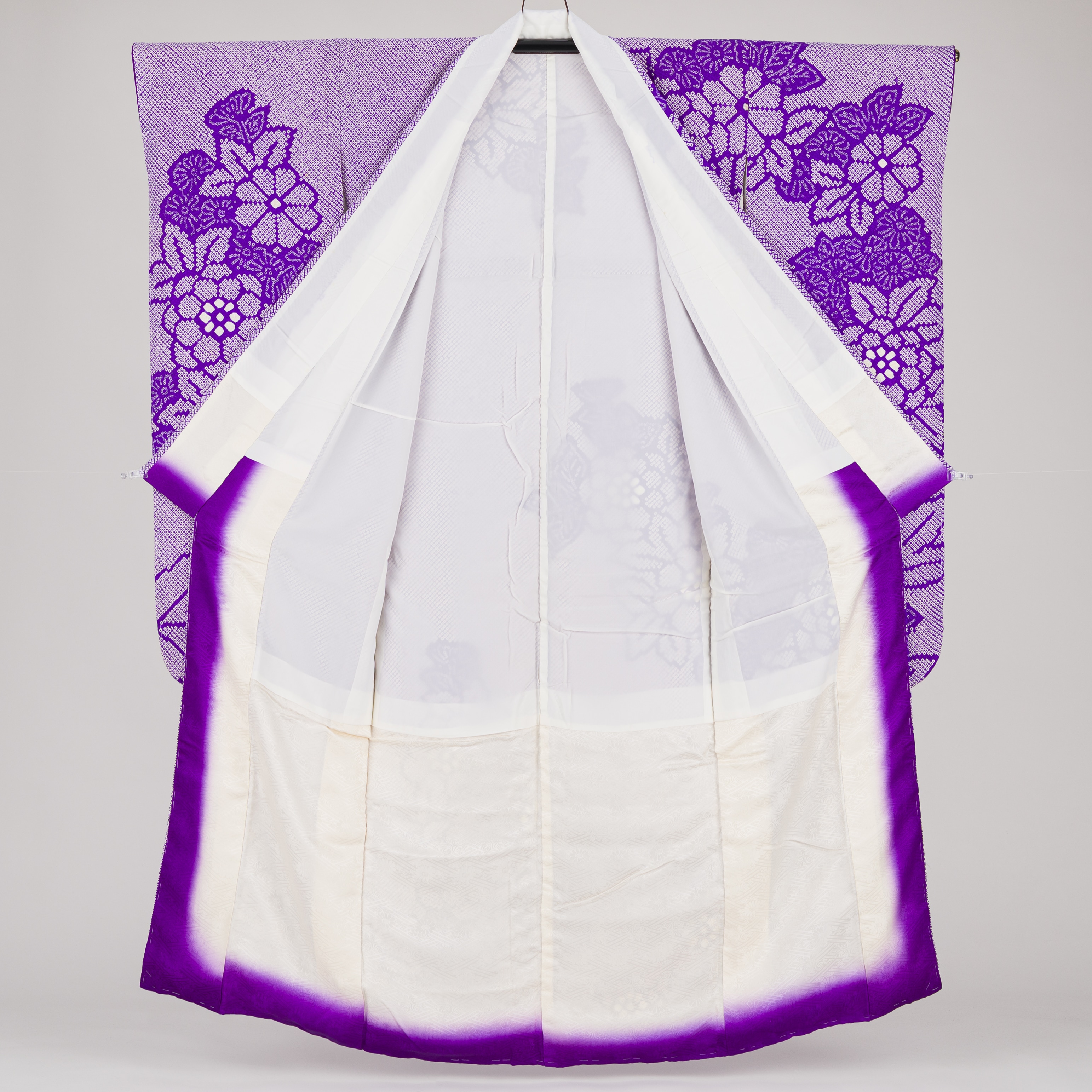 振袖 総絞り 菊花 - からん::アンティーク着物・リサイクル着物の通販