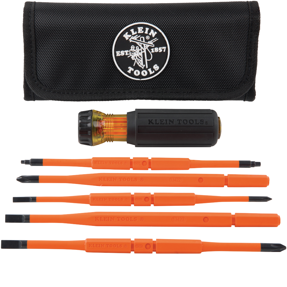 8-in-1 Insulated Interchangeable Screwdriver Set - 32288 | Klein Tools