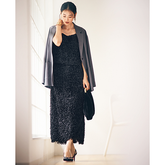 優待価格[S・girasole]シャギー素材キャミソール | KOBUNSHA SELECT