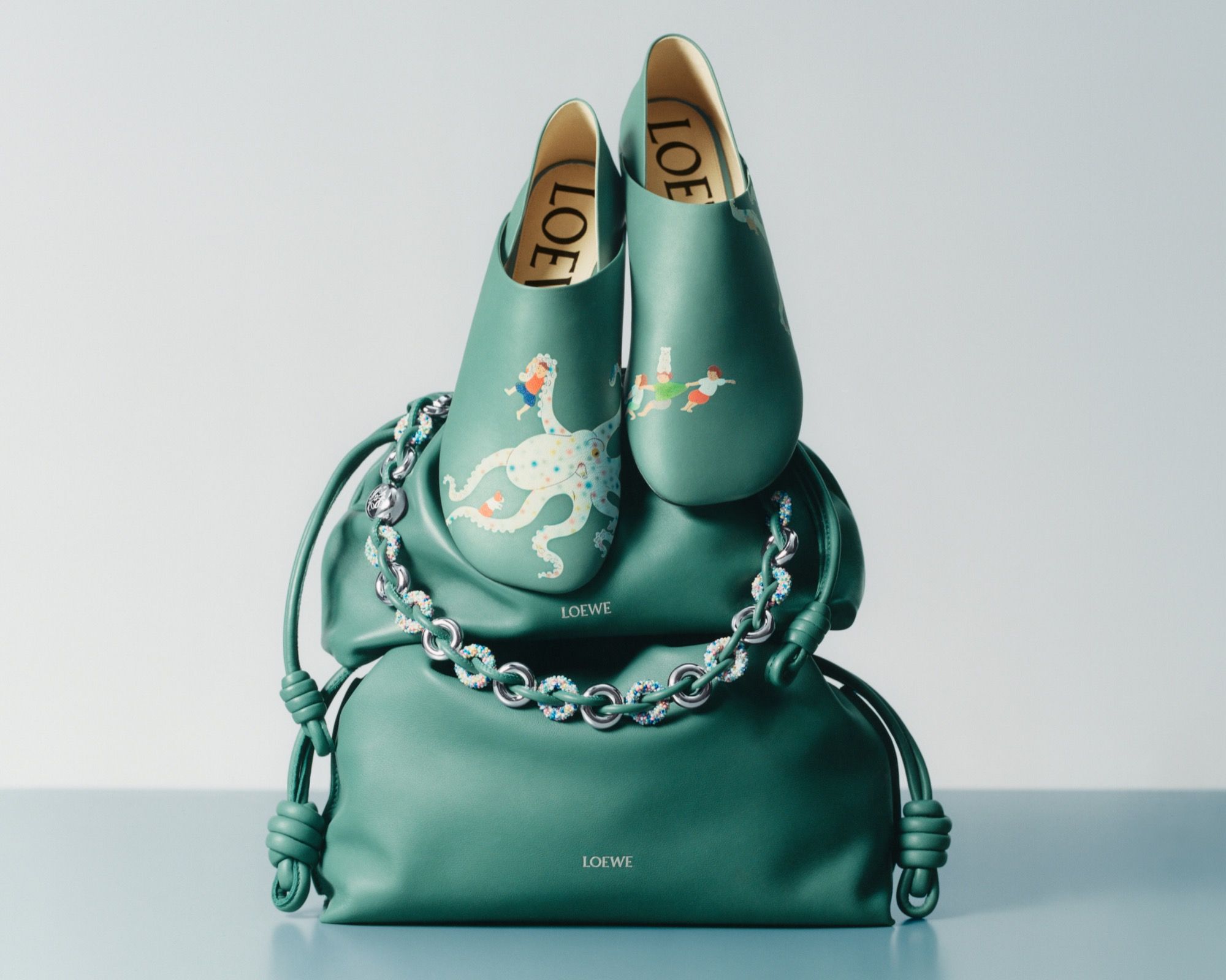 For Christmas, Loewe is collaborating with ceramicist duo Suna and