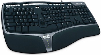 The Microsoft Natural Ergonomic Keyboard 4000 on OS X