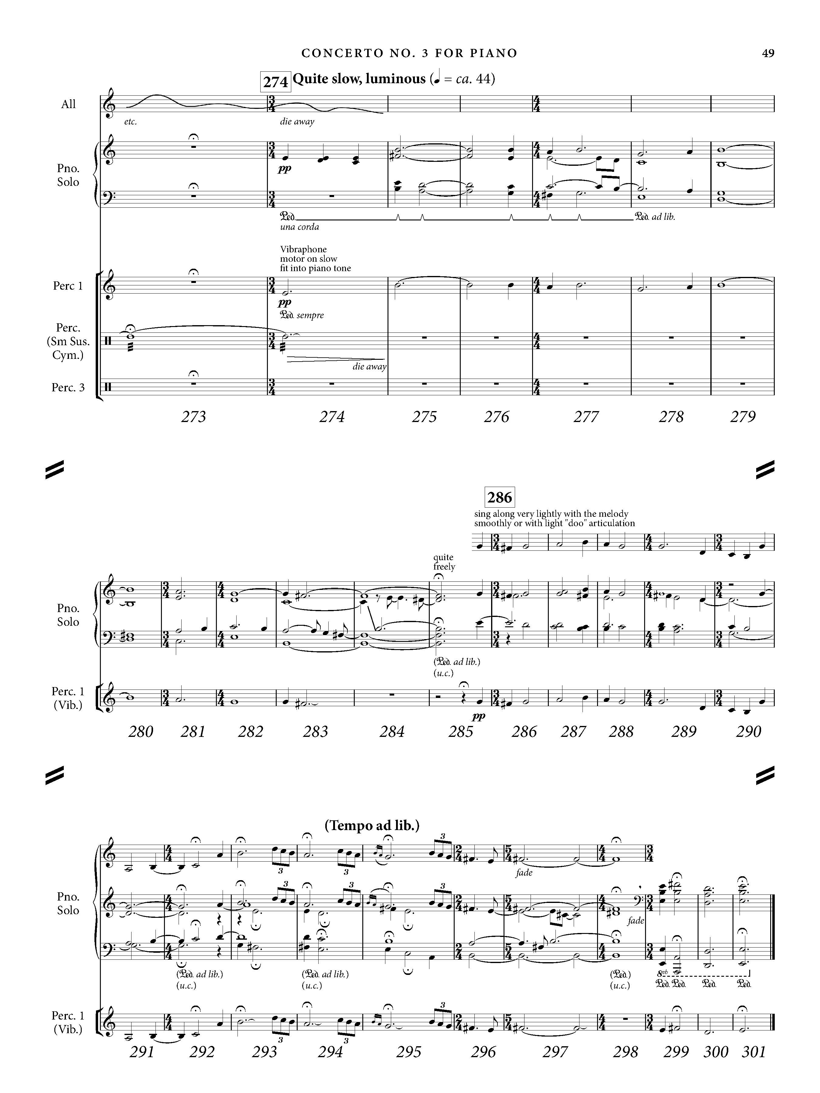 Concerto No. 3 for Piano and Wind Ensemble – David Maslanka