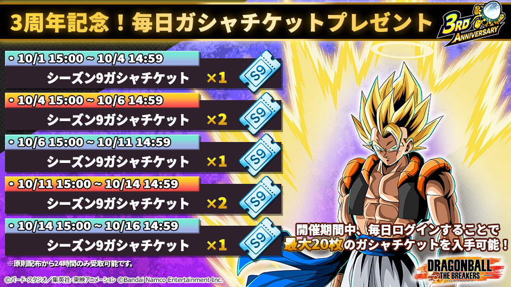 INFORMATION | ドラゴンボール ザ ブレイカーズ 公式サイト