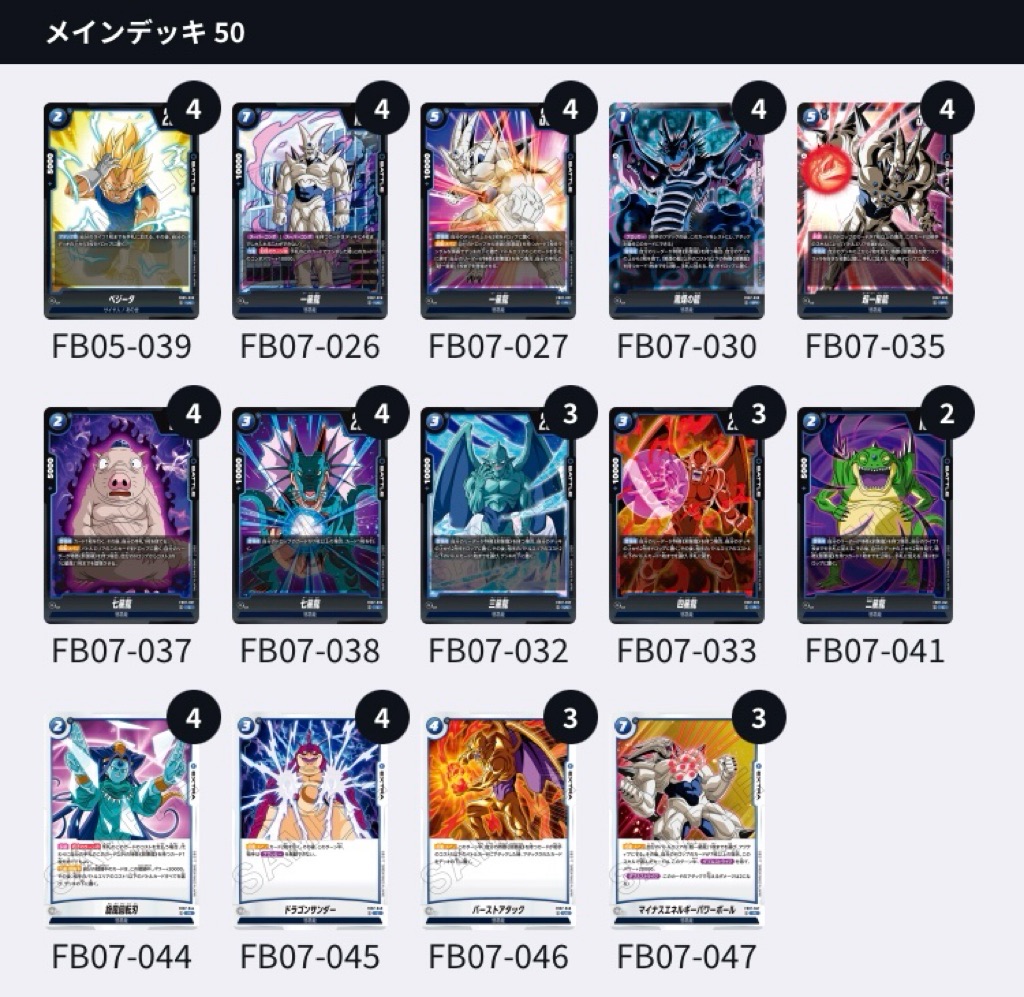 神龍への願い編】7弾環境アルバト優勝報告まとめ③/蝉か蝉以外か【DBFW