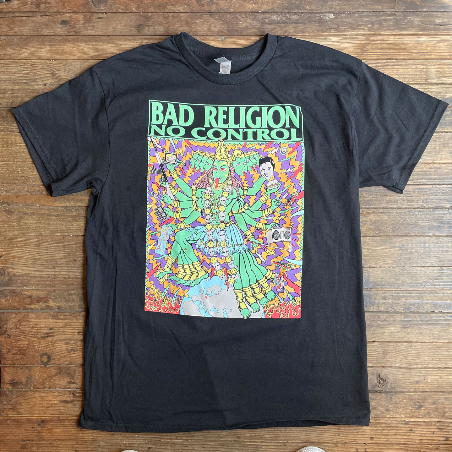 BAD RELIGION Tシャツ NO CONTROL オフィシャル！ | 45REVOLUTION