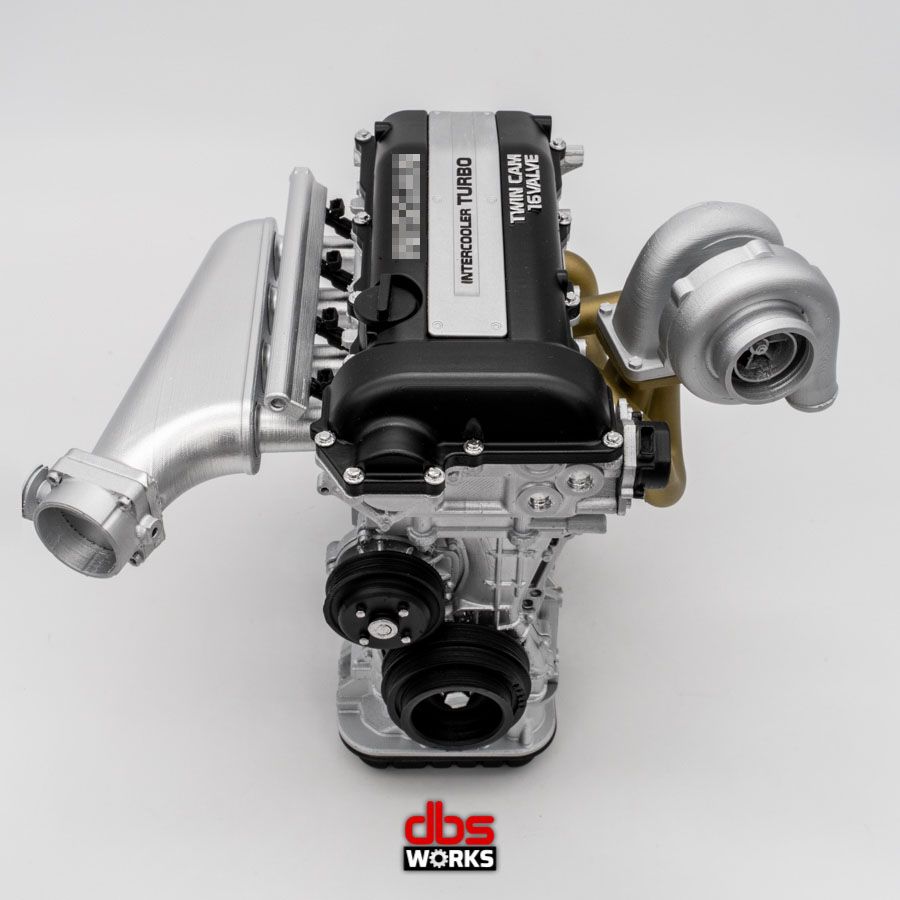 1/4 SR20DET S14/S15 Notchtop Scale Engine - Assembled – dbsworks