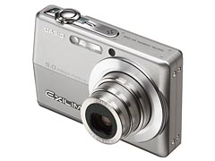カシオ、ISO800撮影対応の2.7型液晶搭載モデル「EX-Z500」
