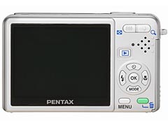 ペンタックス、1,000万画素になった「Optio S10」
