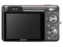 ソニー、1,360万画素になった「サイバーショットDSC-W300」