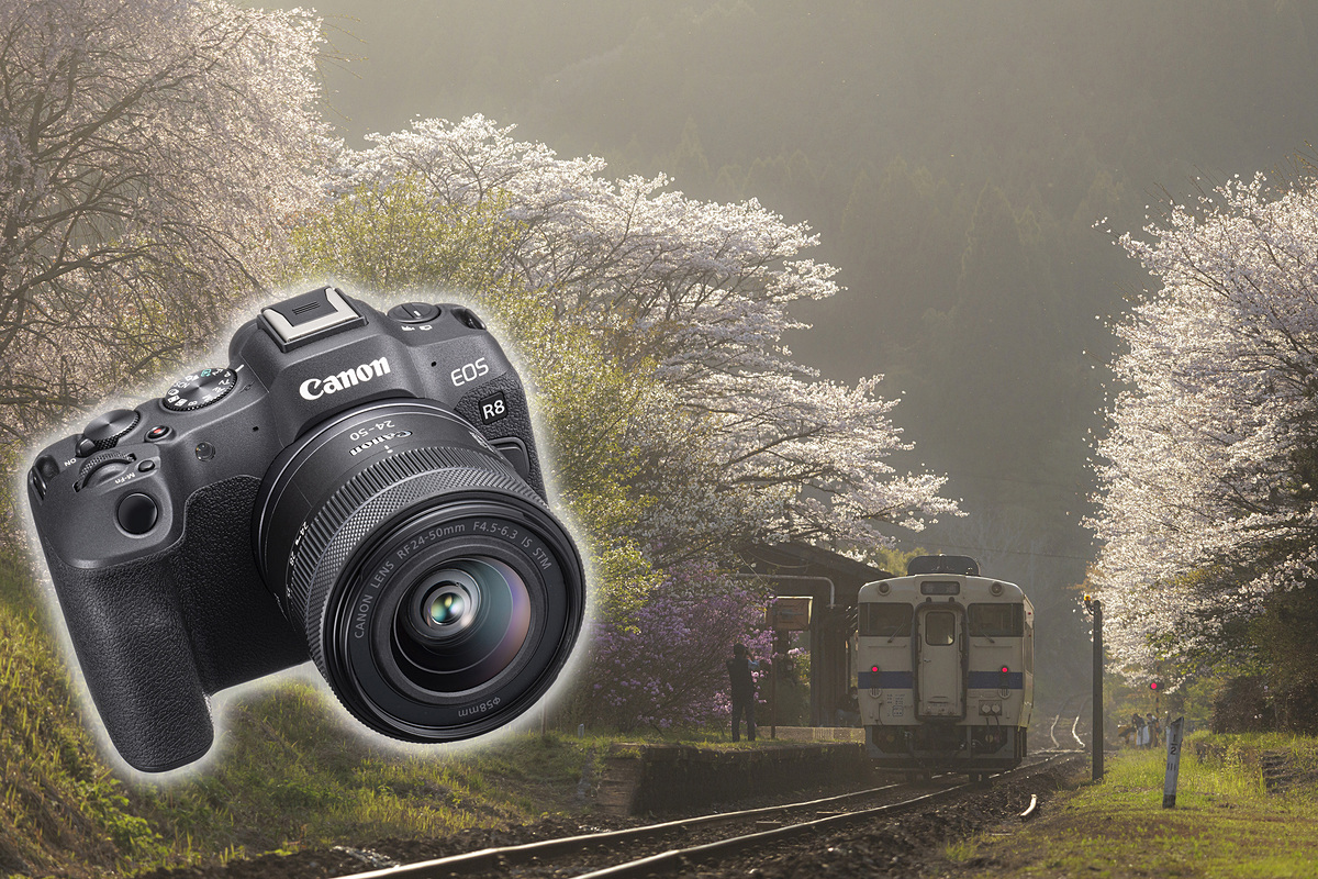 RECOMMEND 8／EOS R8を使うべき理由】春の鉄道風景を「軽量フルサイズ