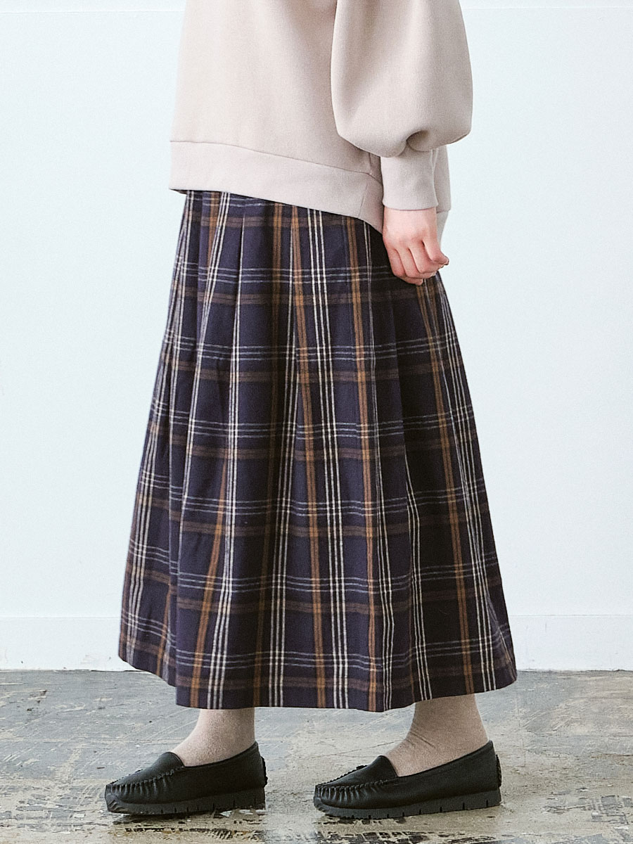 ガウチョパンツ 綿ビエラチェック | パンツフルレングス | 【公式】D*g