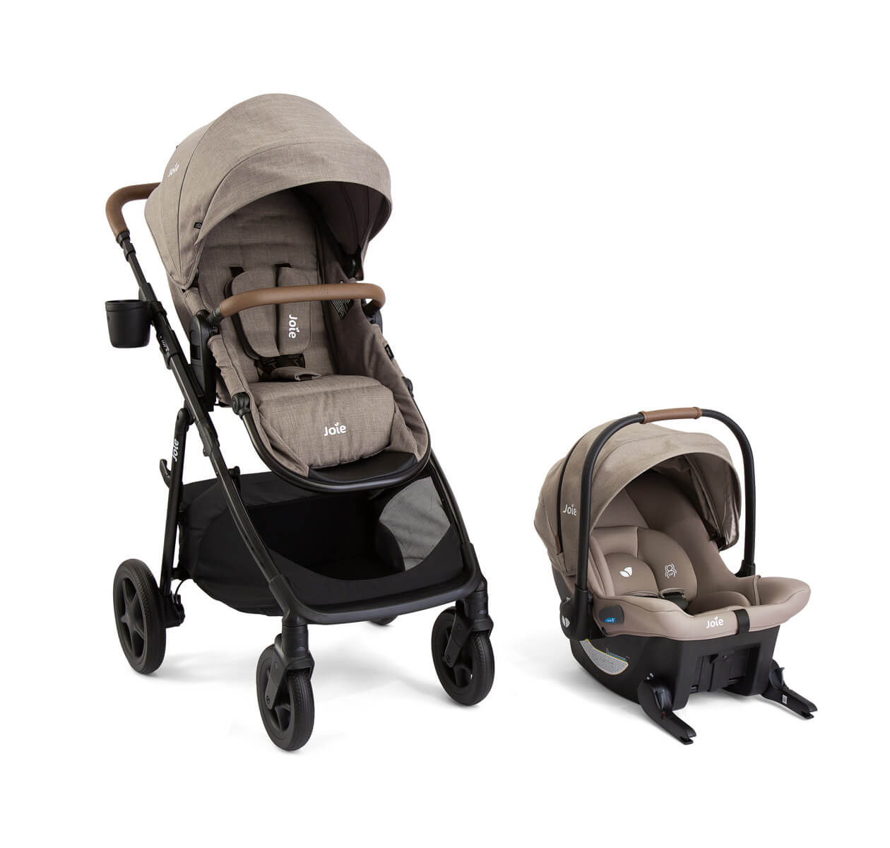 Joie Ginger & Mint Latch Travel System | 4-in-1 Versatility