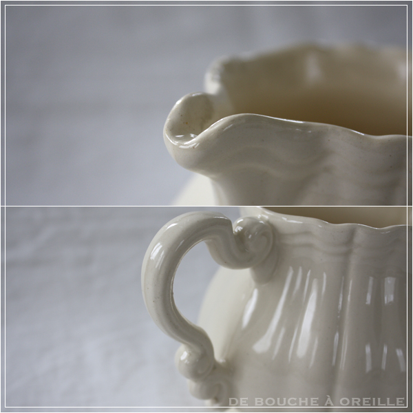 オールドバカラ アンティーク DE BOUCHE A OREILLE / pot a lait