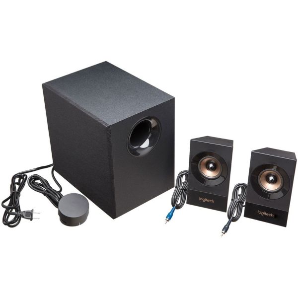 Logitech Z533 2.1 Speaker System - 60 W RMS | OfficeSupply.com