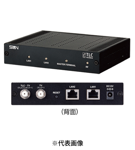 電材 BLUEWOOD / サン電子 TLC-G1000T 高速TLCモデム(同軸LANシステム