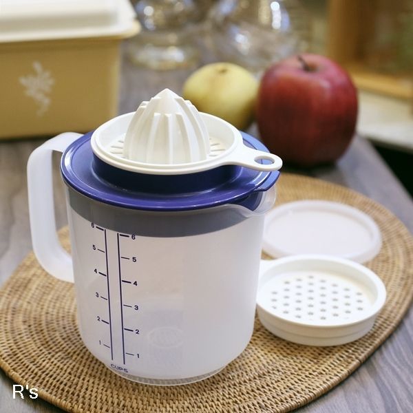 タッパーウェア ミキシングセット メジャーカップ＆ジューサー