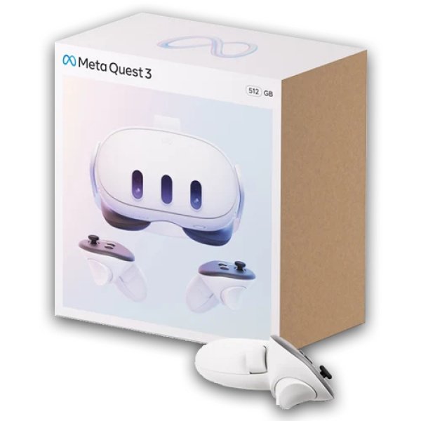 Meta Quest 3 512 GB — leistungsstärkste Quest | VR 4K & 3 mēn