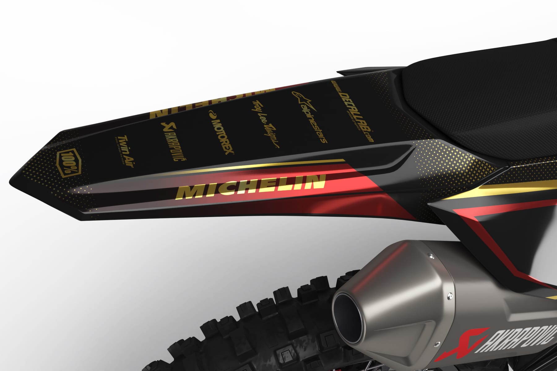 GOLDEN CHROME Graphics, HONDA - Decallab