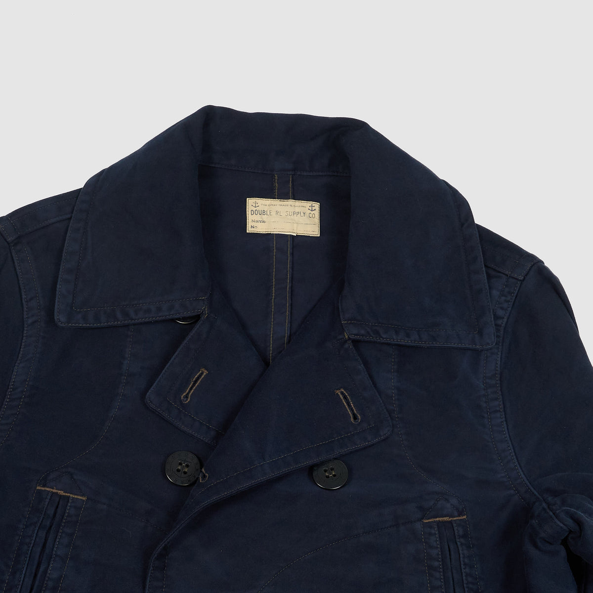 Double RL Unlined Jackson Peacoat - DeeCee style
