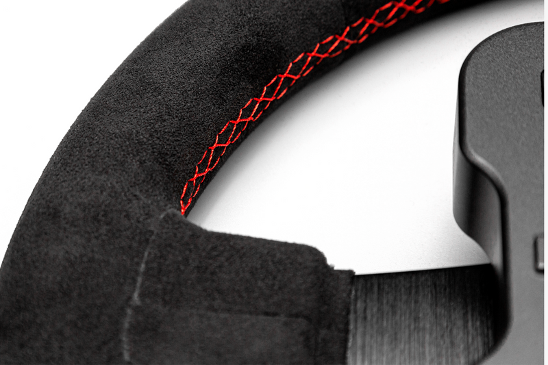 GT1-SR ステアリングホイール（アルカンタラ）クリックリリース付き