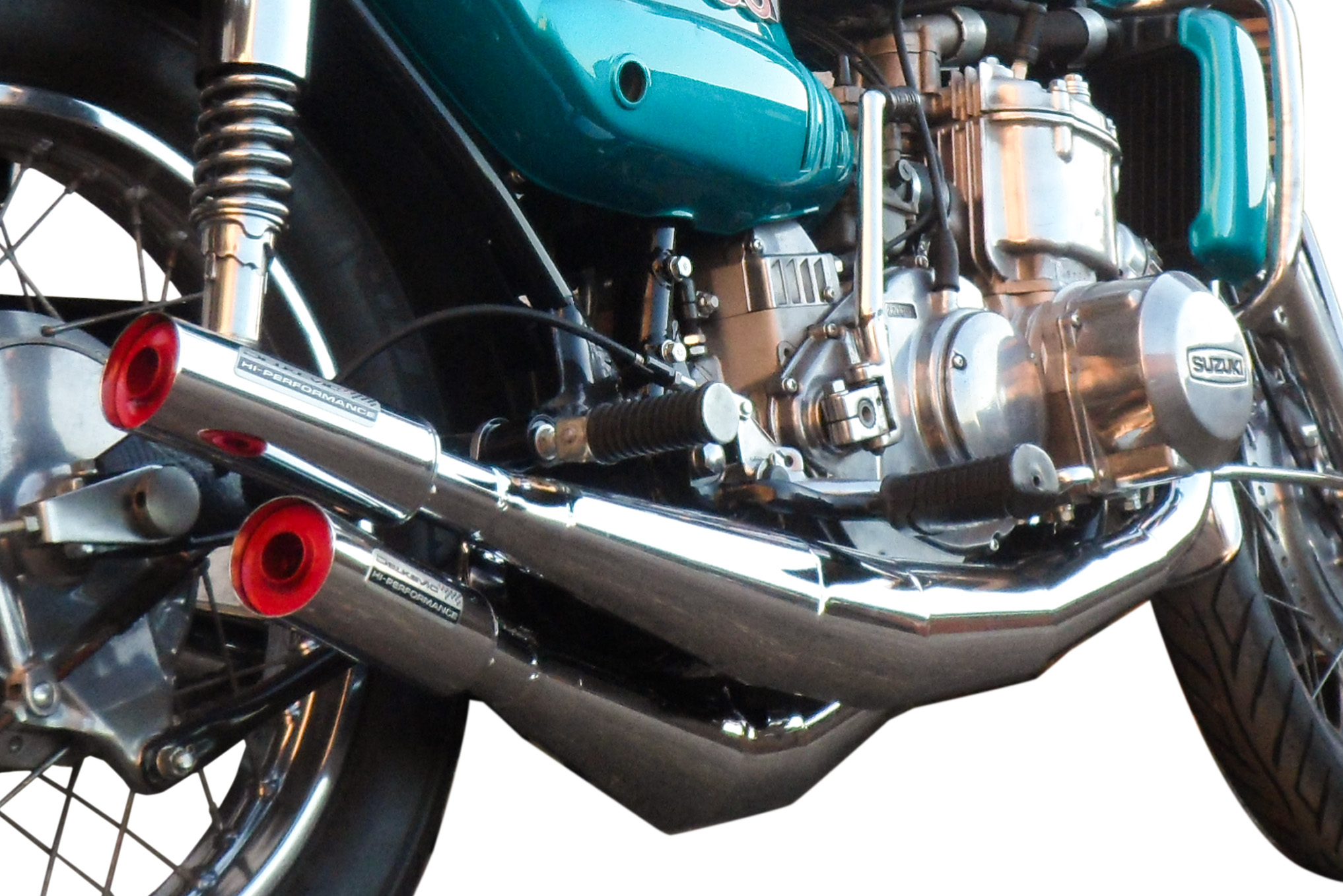 DELKEVIC 4本フルエキゾーストマフラーシステム サイレンサー