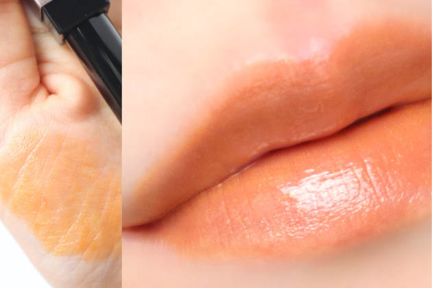 THREE〉「アライジングスピリットリップグロー」を全色スウォッチ