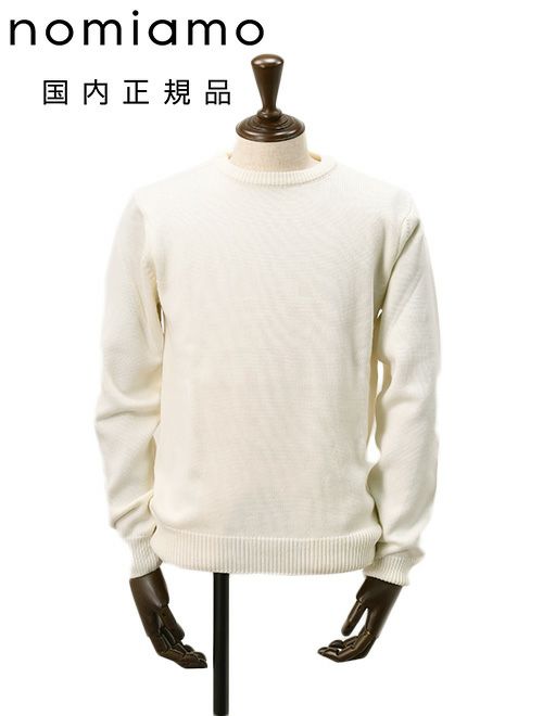 ノミアモ nomiamo クルーネックニット メンズ カシミヤ100%セーター