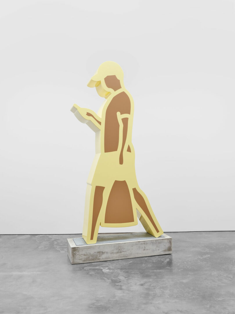 Julian Opie's 10-Foot Pedestrians Are a Joyous Surprise
