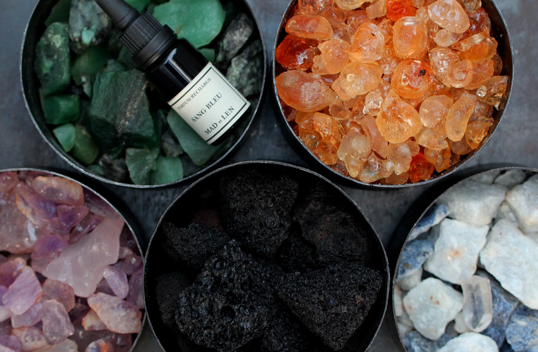 MAD et LEN（マドエレン） ポプリ/ラバロック（溶岩石） プチサイズ/C